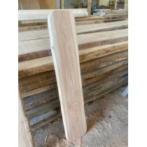 Gartenholz, Rückenlehne für Sitzbank, Lärche, gehobelt, Ecken abgerundet, unbehandelt, 100x30x2,5 cm
